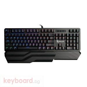 A4tech Bloody B975 Геймърска механична клавиатура, Brown switch