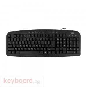 Клавиатура ACT AC5400, Жична, USB-A, US, Кирилизирана