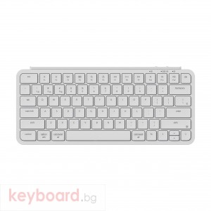 Безжична клавиатура Keychron B1 Pro Ultra-Slim Ivory White