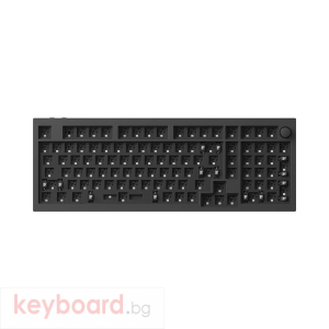 Основа за клавиатура Keychron Q5 Max QMK/VIA Barebone Knob, Carbon Black