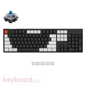 Геймърска Механична клавиатура Keychron C2 Full-Size Keychron Blue Switch No LED Keychron Blue Switch ABS