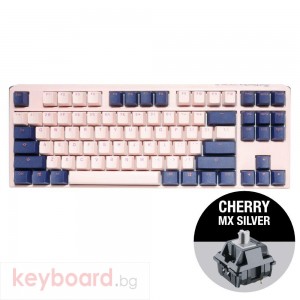 Геймърскa механична клавиатура Ducky One 3 Fuji TKL, Cherry MX Silver