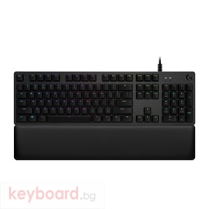 Геймърска механична клавиатура Logitech, G513 Carbon RGB, GX Blue Mechanical суичове