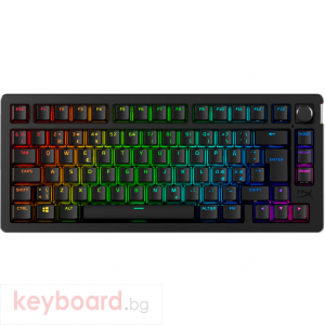 Безжична геймърска механична клавиатура с HyperX Alloy Rise 75