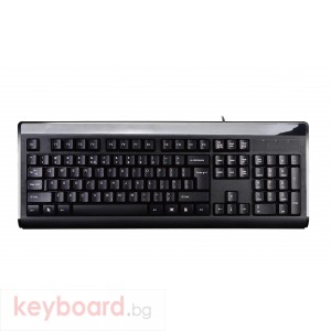 Клавиатура A4tech KB-8A, USB, Черна