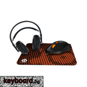 Комплект геймърски SteelSeries Heat Orange Bundle