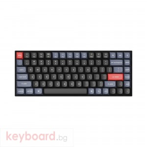 Геймърска механична клавиатура Keychron K2 Pro Hot-Swappable Keychron K Pro Mechanical Blue Switch, White Backlight Plastic Frame