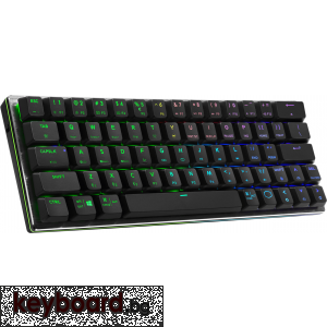 Геймърска Механична Клавиатура Cooler Master SK622 Space Gray, RGB, Red Switches, Low Profile