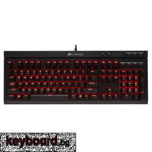 Клавиатура CORSAIR K68 Red LED, Cherry MX Red