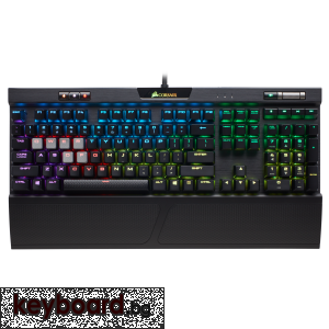 Клавиатура CORSAIR K70 RGB MK.2, Black, RGB LED, Cherry MX Silent 