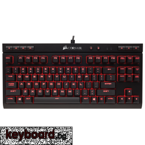 Клавиатура CORSAIR Gaming™ K63 Compact Mechanical Keyboard, Backlit Red LED