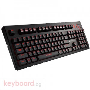 Клавиатура COOLER MASTER геймърска механична CM Storm Quick Fire Ultimate кафяв 