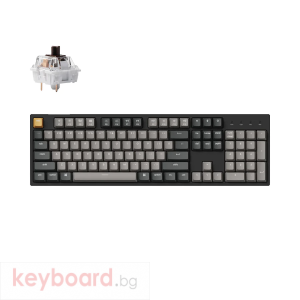 Геймърска Механична клавиатура Keychron C2 Pro QMK/VIA Full-Size Keychron K Pro Brown Switch White Backlight