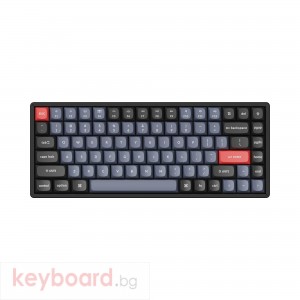 Геймърска механична клавиатура Keychron K2 Pro Hot-Swappable Keychron K Pro Mechanical Red Switch, RGB Backlight Aluminium Frame