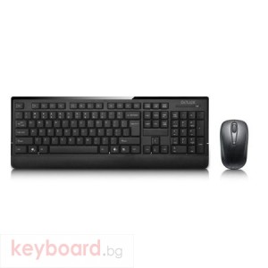 Комплект DELUX DLK-6010G безжична клавиатура + мишка 107GX