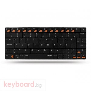Клавиатура RAPOO E6300 Black Блутут ултра тънка клавиатура за iPad/iPhone