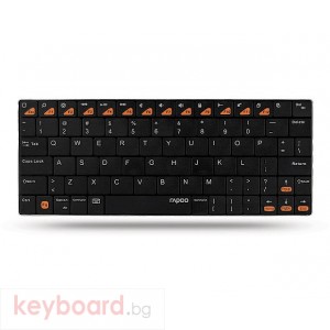 Клавиатура RAPOO E6300 Black Блутут ултра тънка клавиатура за iPad/iPhone
