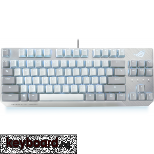 Геймърска Механична Клавиатура ASUS ROG Strix Scope NX TKL Moonlight White