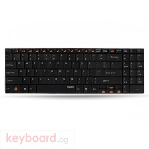 Клавиатура RAPOO E9070 Black Безжична клавиатура 2.4Ghz