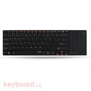 Клавиатура RAPOO E9080 Black Безжична клавиатура с тъч пад