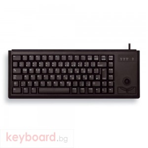 Компактна клавиатура CHERRY G84-4400 с Trackball, Черна