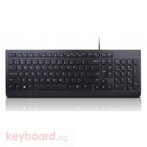 Клавиатура Lenovo EKB-536A-US/BG USB Wired Keyboard en + Кирилица