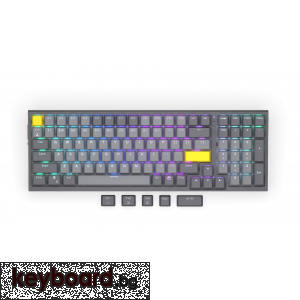 Геймърскa безжична механична клавиатура ENDORFY Celeris 1800 - Endorfy Yellow Switch - Full Size