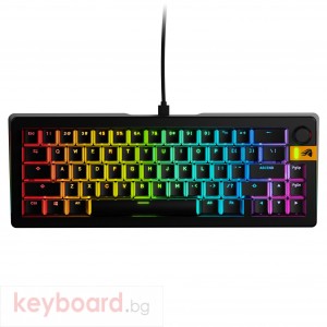 Геймърска механична клавиатура Glorious GMMK 3 HE 65% Black - Fox HE Switches