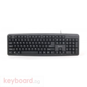 Клавиатура Gembyrd KB-U-103, USB, BG, черен