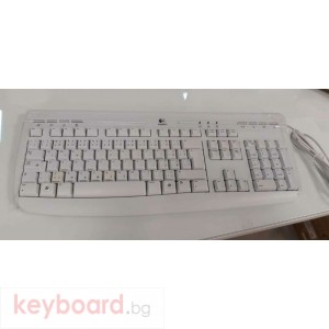 Клавиатура LOGITECH WHITE INTERNET 350 CZECH LAYOUT