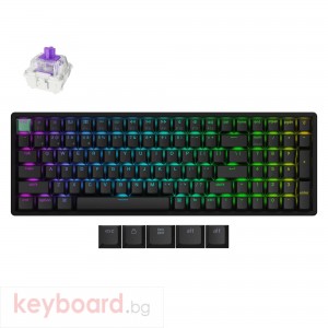 Геймърска механична клавиатура Keychron K4 HE Standard Edition - Wireless, Full Size