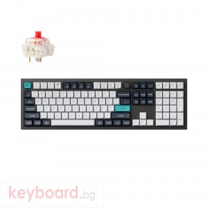 Безжична механичка клавиатура Keychron Q6 MAX Gateron Jupiter Red Switch - Carbon Black