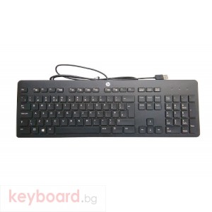 Клавиатура HP Slim Business Keyboard, USB, black, US and BG layout KU-1469 US+BG
