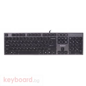 Клавиатура A4 TECH KV-300H,Клавиатура X-струк.,2 USB порт