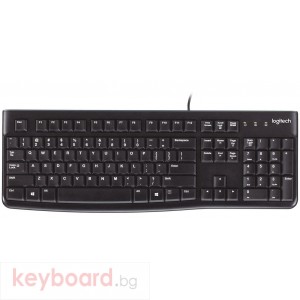 Стандартна клавиатура Logitech K120, US Подредба