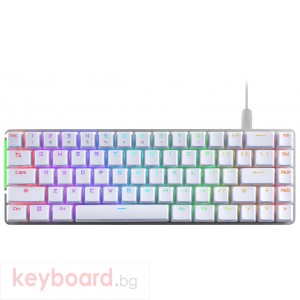 Геймърска Механична Клавиатура ASUS ROG Falchion Ace - Бяла