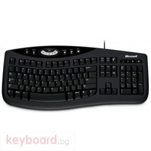 Microsoft Comfort Curve Keyboard 2000 USB English Black Retail