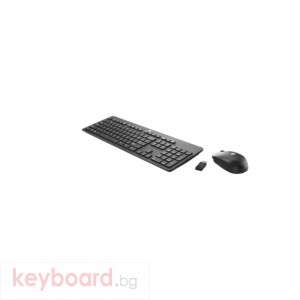 Клавиатура HP Kit slim wireless keyboard and mouse. Size keyboard / 