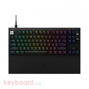 Геймърска механична клавиатура Logitech G Pro X2 RAPID TKL, Magnetic Analog Linear Switch - Черен