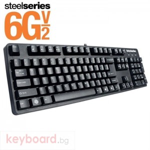 Клавиатура SteelSeries геймърскa 6Gv2