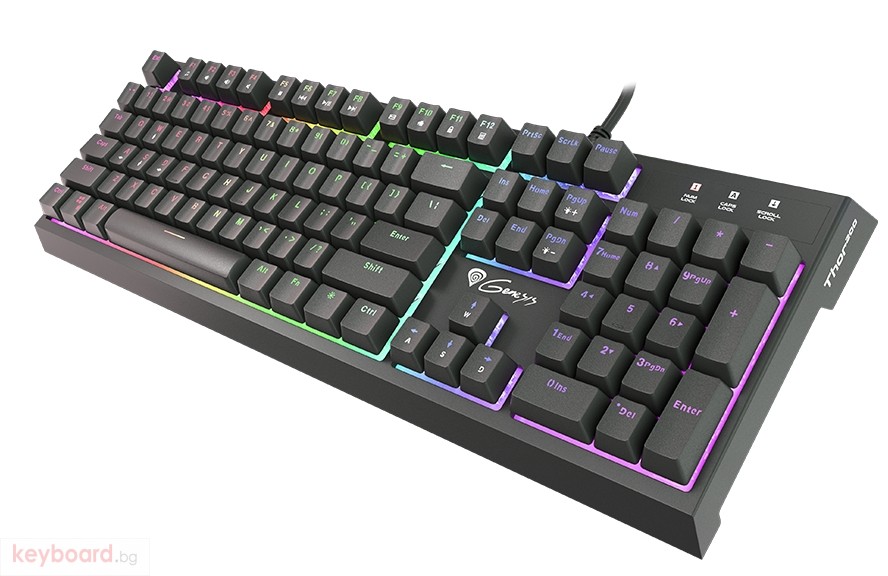 Клавиатура GENESIS Hybrid Gaming Keyboard Thor 200 Rgb Hybrid Switch ...