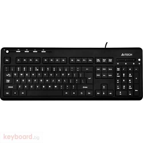 Клавиатура A4 TECH KD-126 USB, LED - keyboard.bg