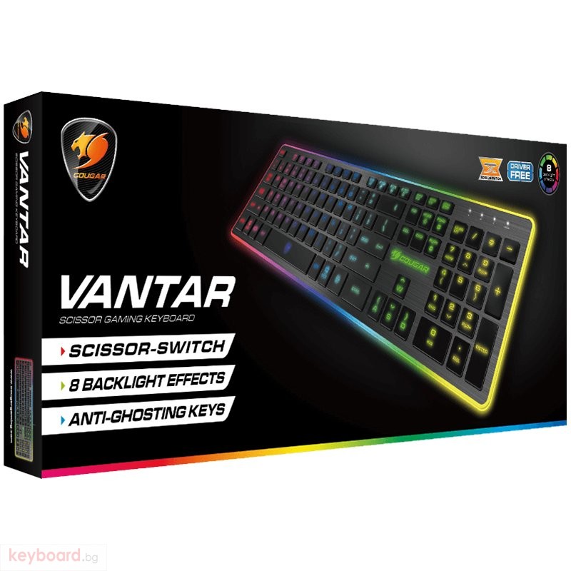 Клавиатура COUGAR VANTAR Scissor Gaming Keyboard