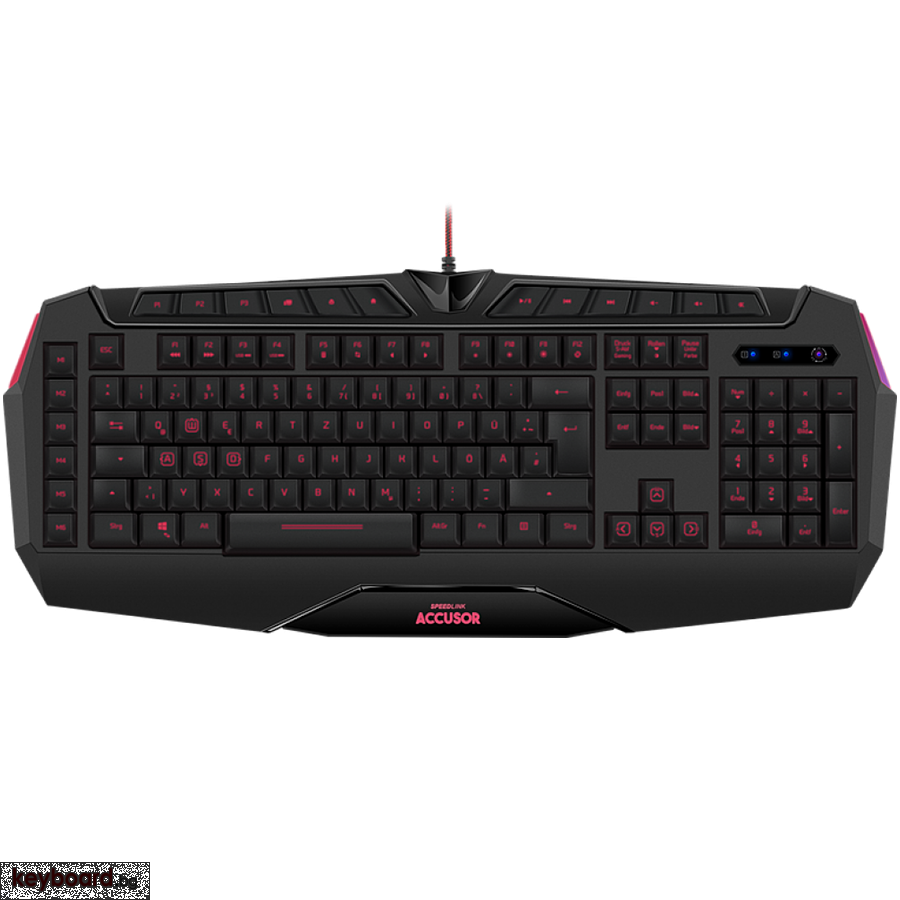 Геймърска клавиатура SPEED-LINK ACCUSOR Advanced Gaming Keyboard Wired ...