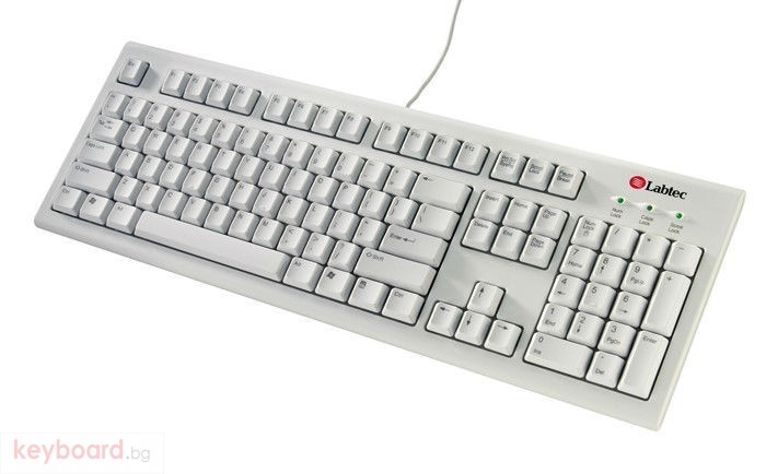 Клавиатура Labtec White Keyboard Plus, UK