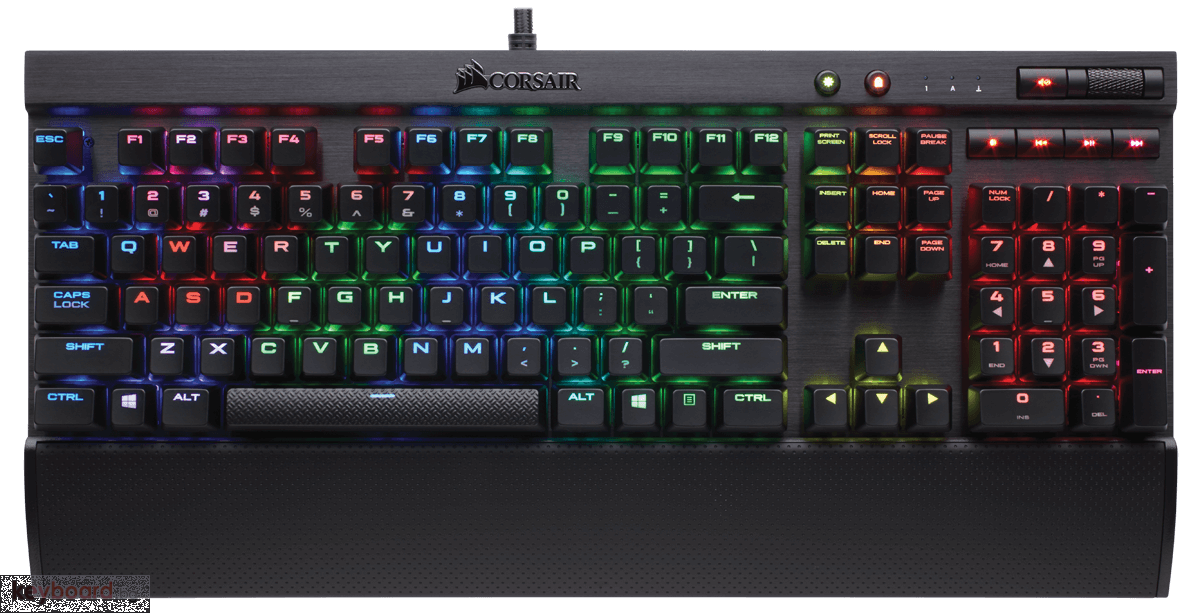 Клавиатура CORSAIR Gaming™ K70 LUX, Cherry MX Red