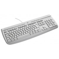 Клавиатура LOGITECH WHITE INTERNET 350 US LAYOUT PS2 port