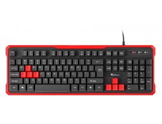 Клавиатура GENESIS Gaming Keyboard Rhod 110 Red Us Layout