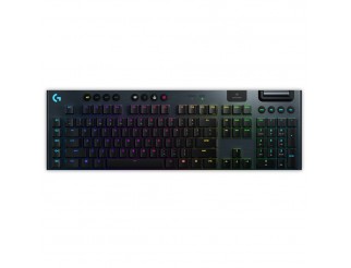 Геймърска клавиатура LOGITECH G915 LIGHTSPEED Wireless RGB Mechanical Gaming Keyboard-GL Clicky - N/A - US INT`L - 2.4GHZ/BT - N/A - INTNL - CLICKY SWITCH