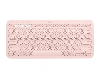 Клавиатура LOGITECH K380 Multi-Device Bluetooth Keyboard - UK English (Qwerty) - Rose
